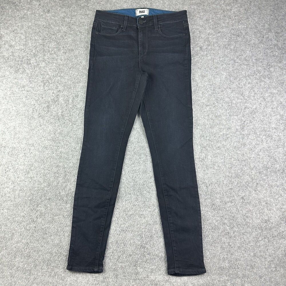 Paige Jeans Womens 28 Verdugo Ultra Skinny Dark Wash Classic City Stretch Blue*